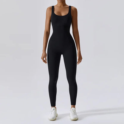 Spring Seamless One-Piece Yoga Suit