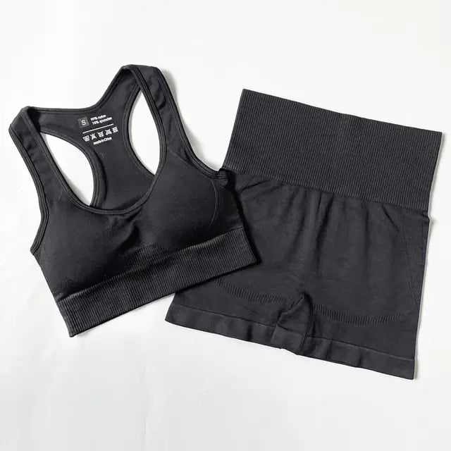 2/3/4PCS Seamless Women Yoga Set Workout