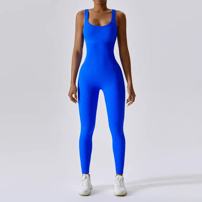 Spring Seamless One-Piece Yoga Suit