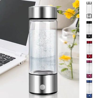 HydroBoost Portable Antioxidant Water Bottle (rechargeable)