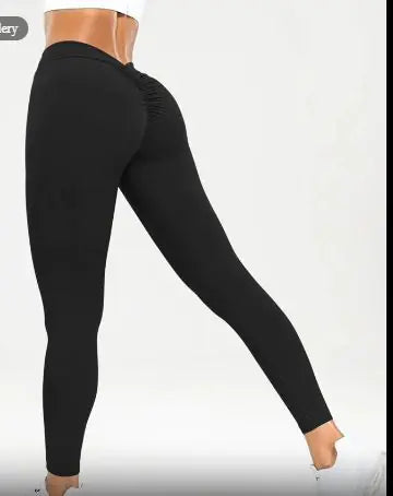 High-Waist Women's Yoga Pants V-back